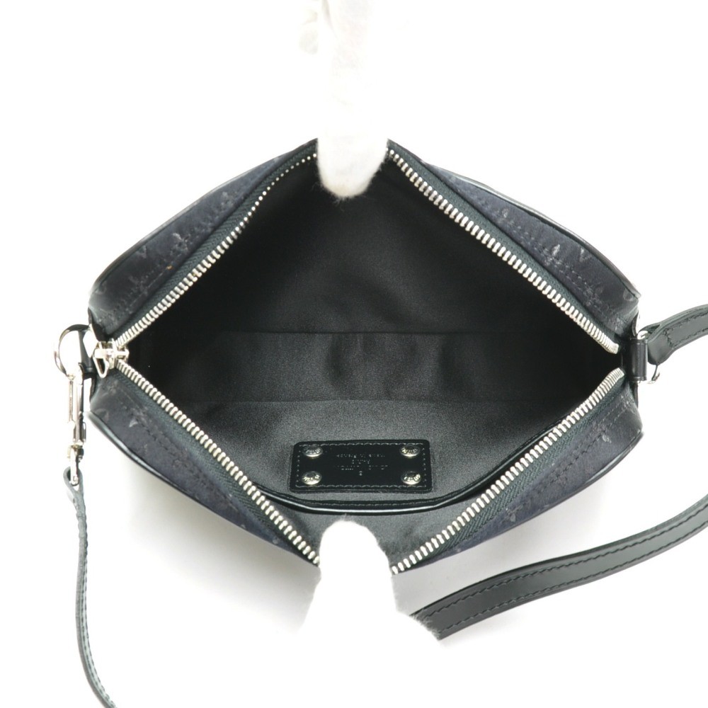 LOUIS VUITTON Black Mini Lin 'Conte Des Fees Musette Satin Flap Bag c. 2002  at 1stDibs