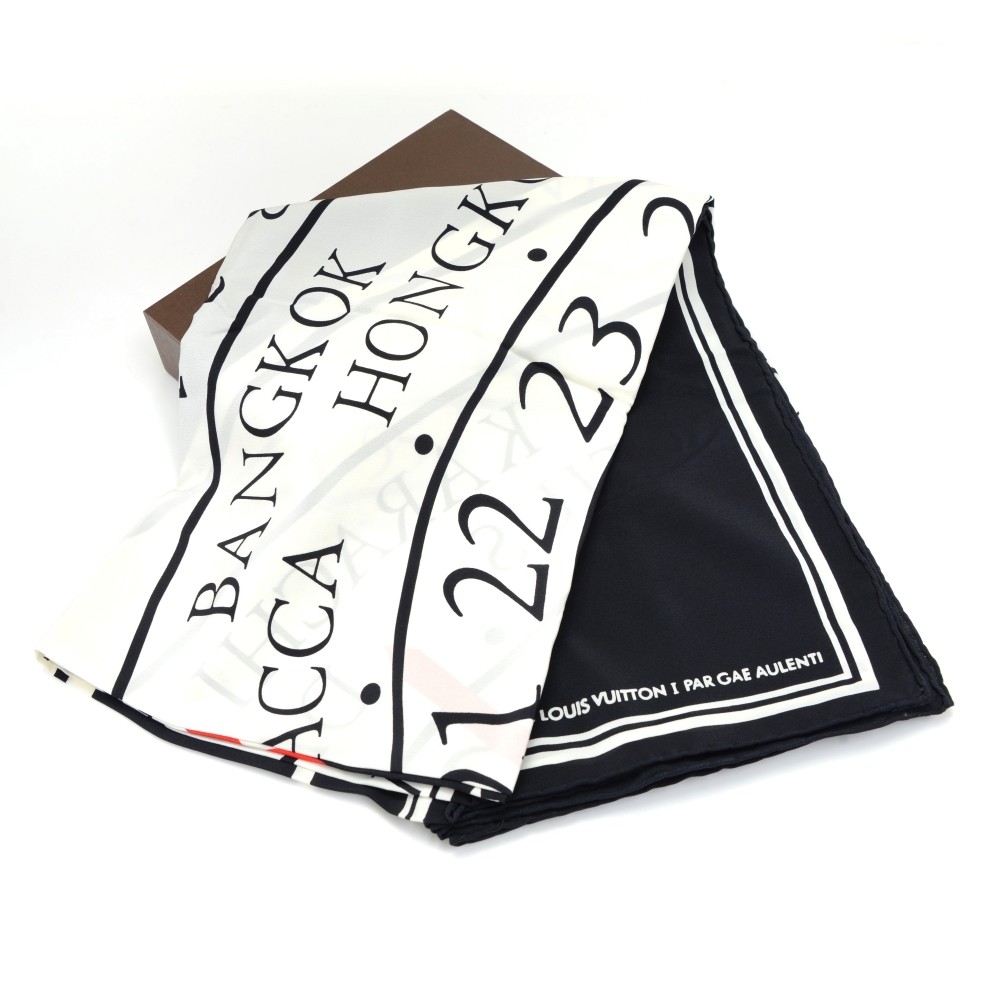 Louis Vuitton, a silk twill scarf, 2023. - Bukowskis