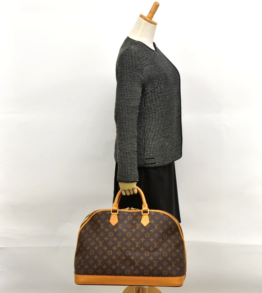 Louis Vuitton Alma Voyage Handbag Monogram Canvas MM - ShopStyle