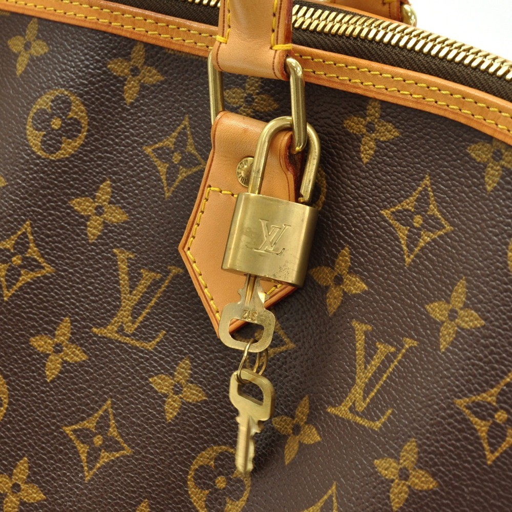 Louis Vuitton Alma Voyage Handbag Monogram Canvas MM - ShopStyle