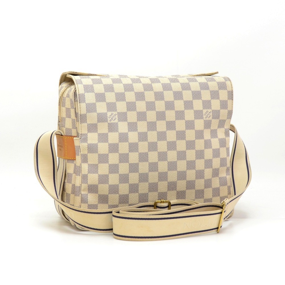 Louis Vuitton Damier Azur Naviglio Messenger Bag - Neutrals Crossbody Bags,  Handbags - LOU455514