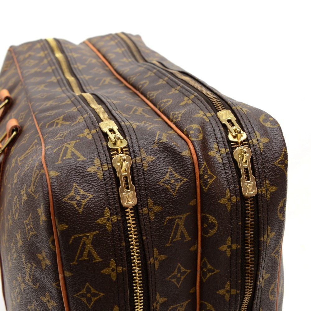 Louis Vuitton Bag LV Travel Bag Sac 48 Heures 58 Browns Monogram