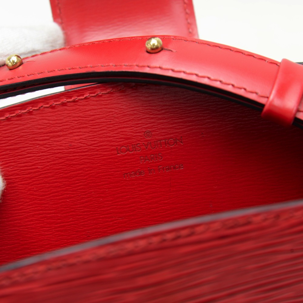 Louis Vuitton Vintage Louis Vuitton Cluny Red Epi Leather Shoulder ...