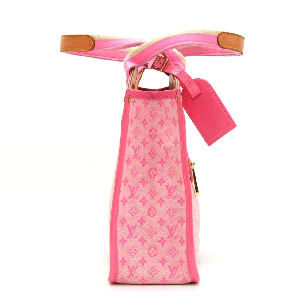 Pink Louis Vuitton Monogram Mini Lin Kathleen Handbag – Designer Revival