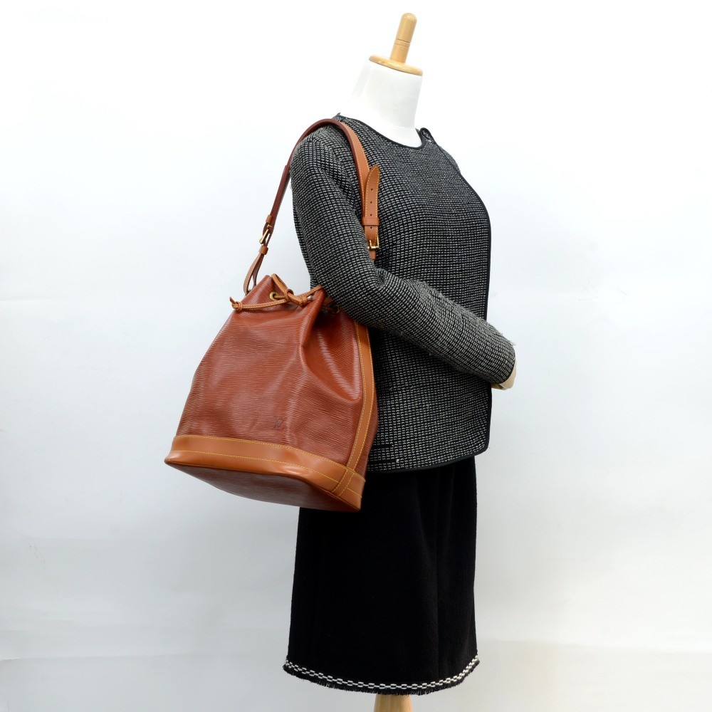 Louis Vuitton Fawn Epi Leather Noe Bag
