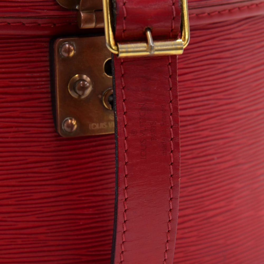 Louis Vuitton Red Epi Boite A Tout QJAEMP10RB000