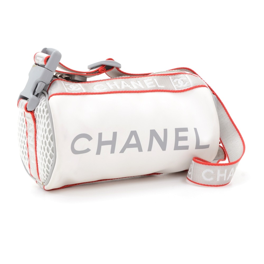 Chanel nylon hand pochette bag 2025