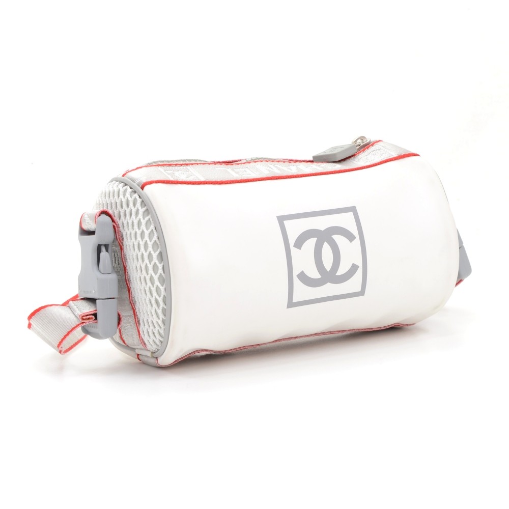 Chanel nylon outlet hand pochette bag