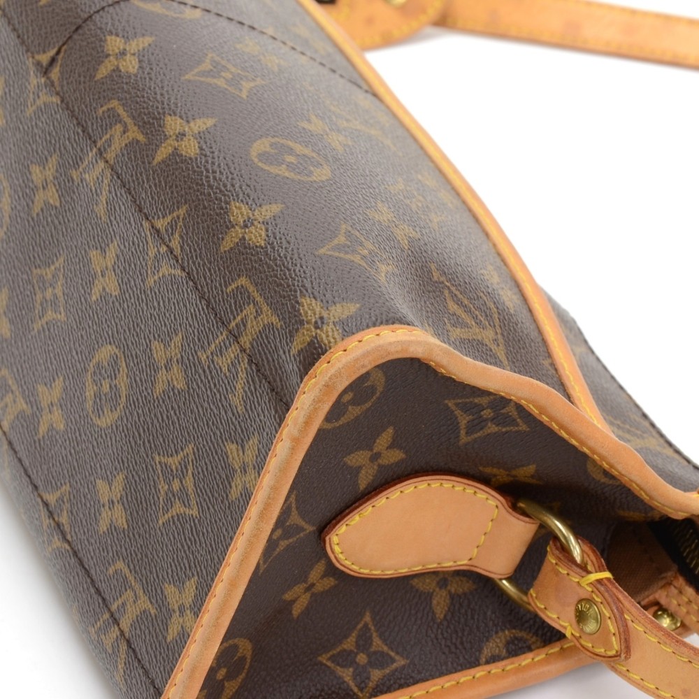 Sold at Auction: Authentic LOUIS VUITTON Monogram Popincourt Long Shoulder  Bag LV