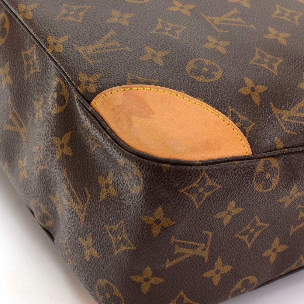 Louis Vuitton, Bags, Louis Vuitton Monogram Boulogne Gm One Shoulder Bag  M526 Brown Pvc Leather
