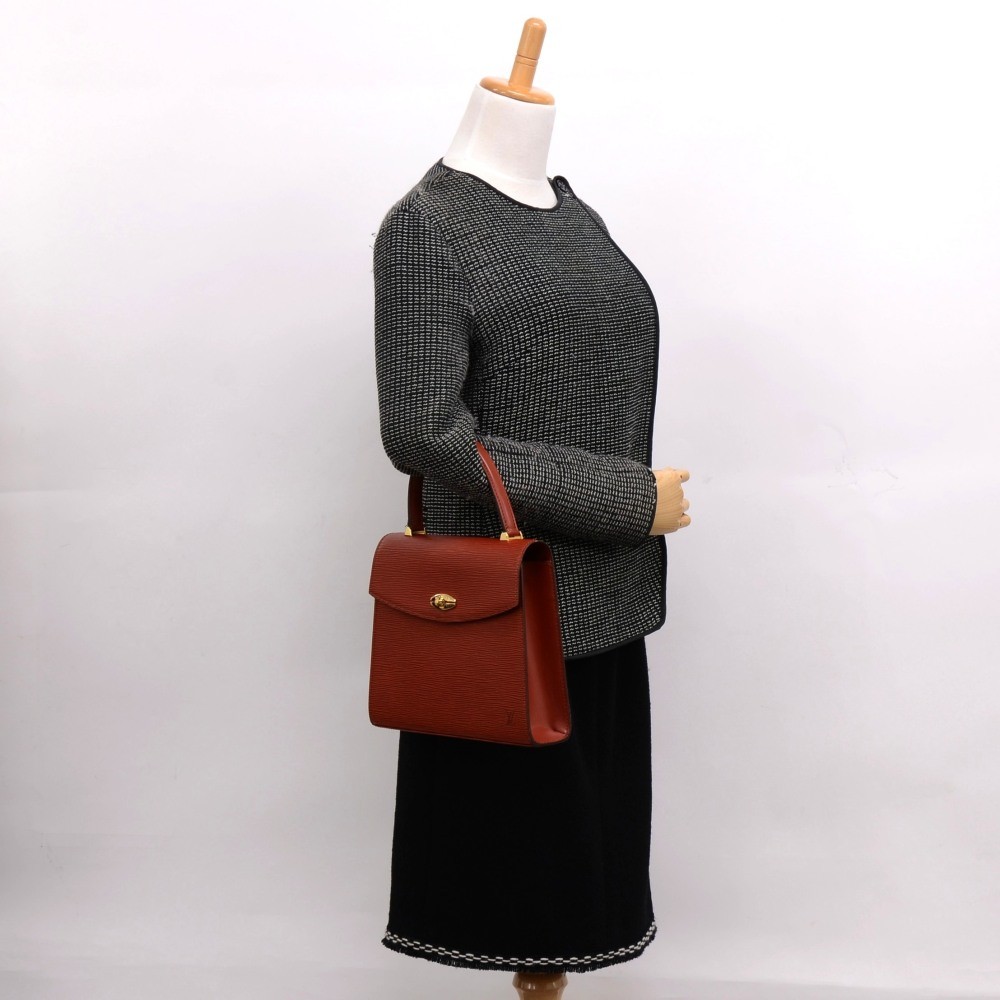 Louis Vuitton Vintage Epi Malesherbes - Brown Handle Bags, Handbags -  LOU794863