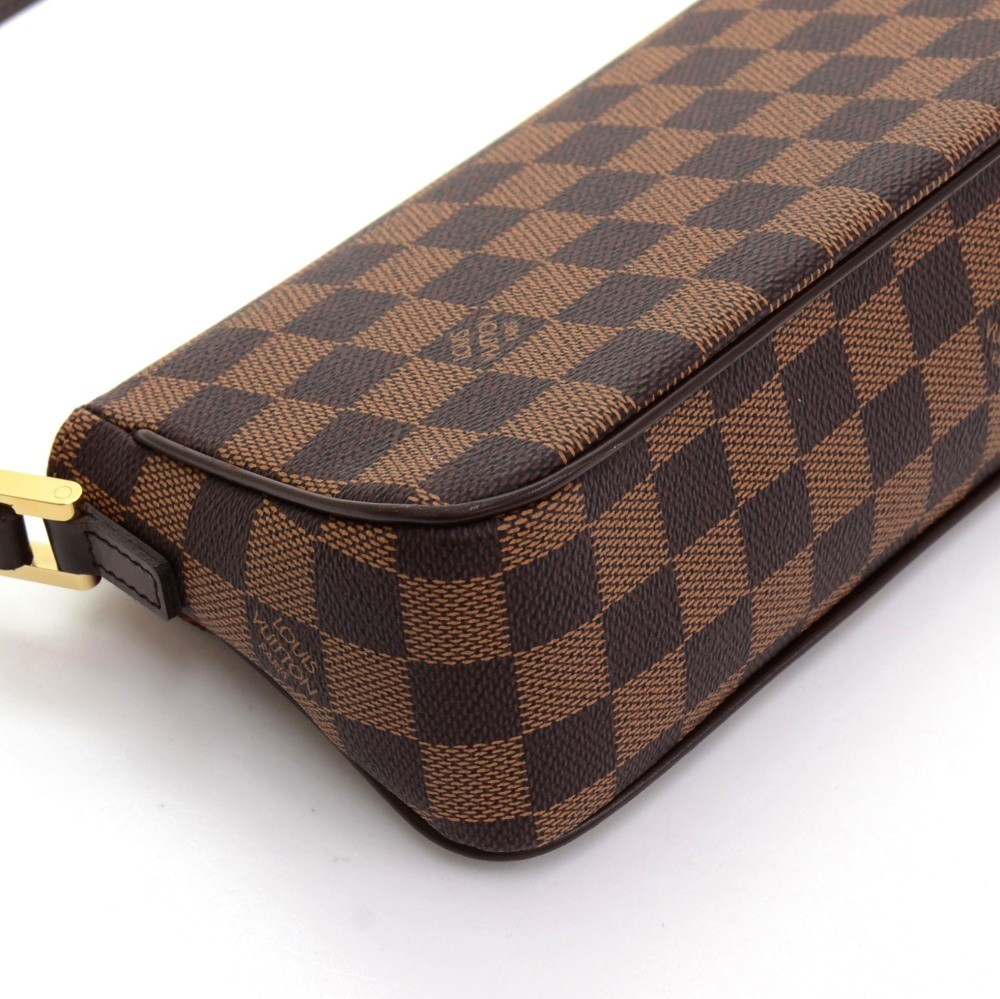 Louis Vuitton Recoleta Ebene Damier Canvas Hand Bag ○ Labellov