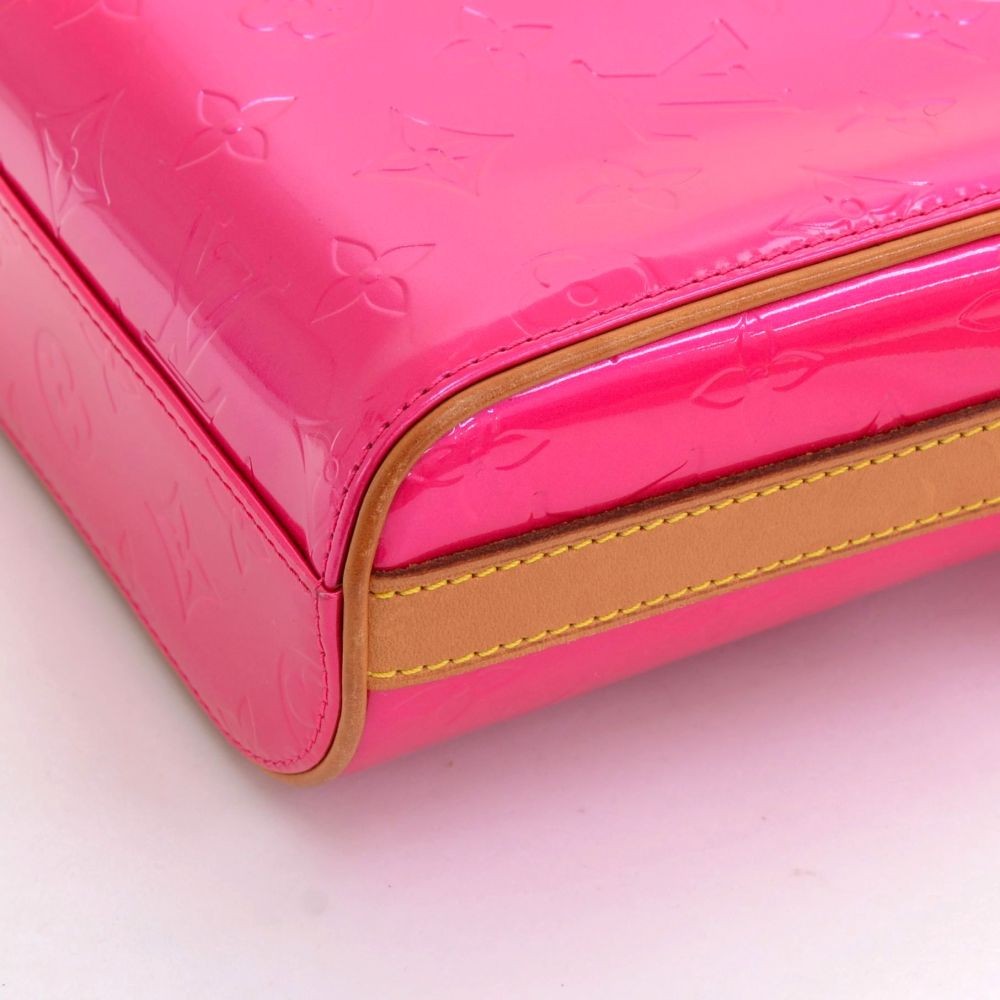 Louis Vuitton Pink Vernis Sullivan Vertical Leather Patent leather