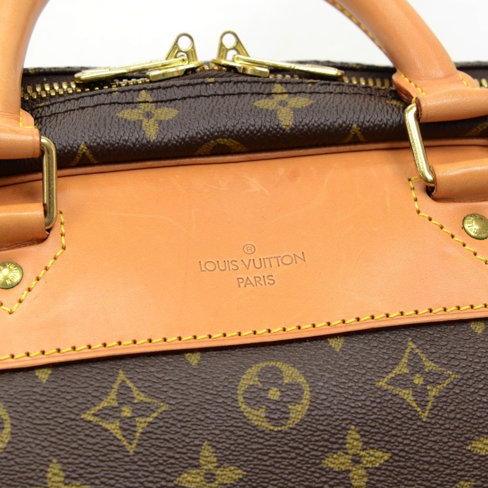 Louis Vuitton Evasion Travel Bag Monogram Canvas MM Brown 22991039