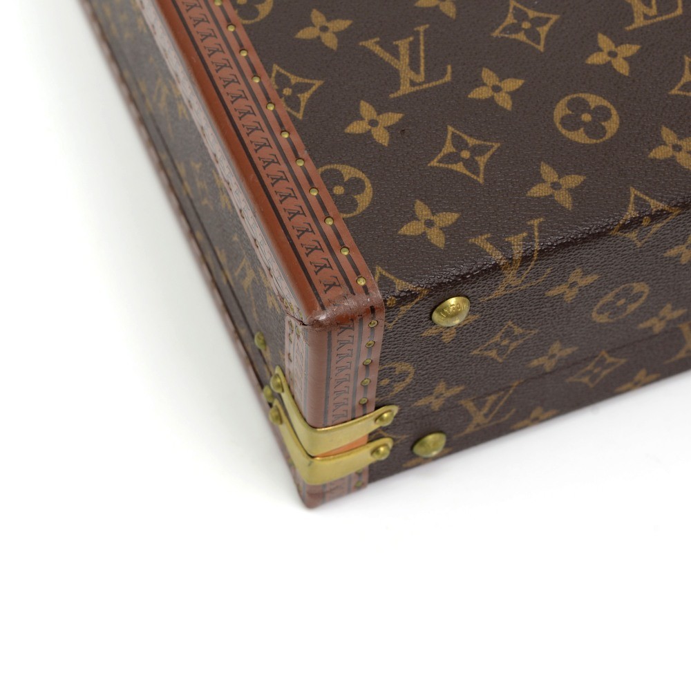 Louis Vuitton Monogram Canvas Trunk President Classeur Briefcase Bag -  Yoogi's Closet
