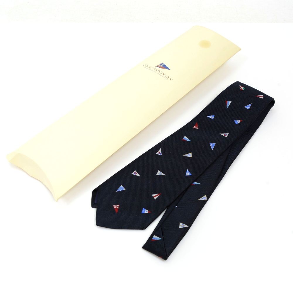 Silk tie Louis Vuitton Gold in Silk - 29238782