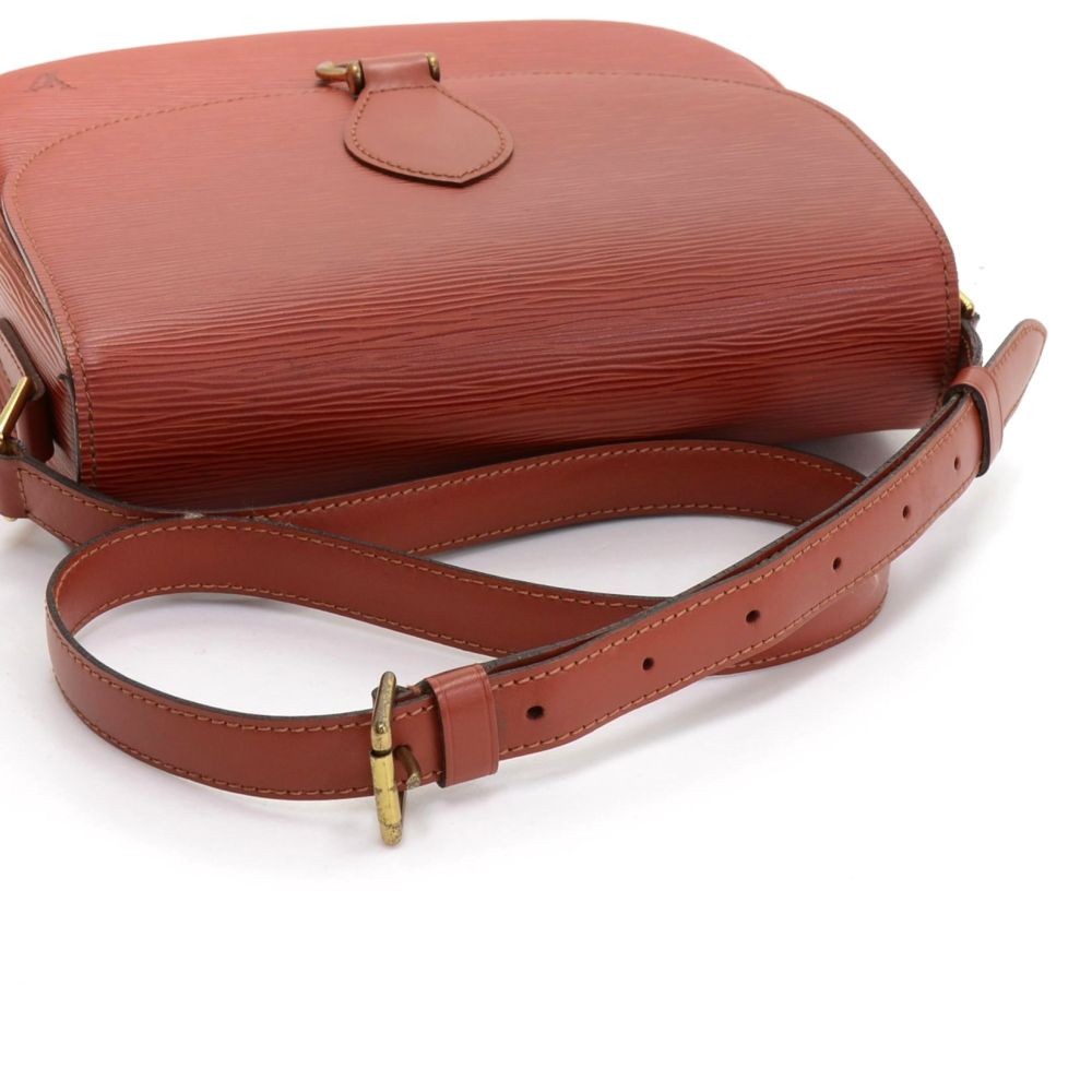 LOUIS VUITTON Shoulder Bag M52193 Saint Cloud Epi Leather Brown Kenya –