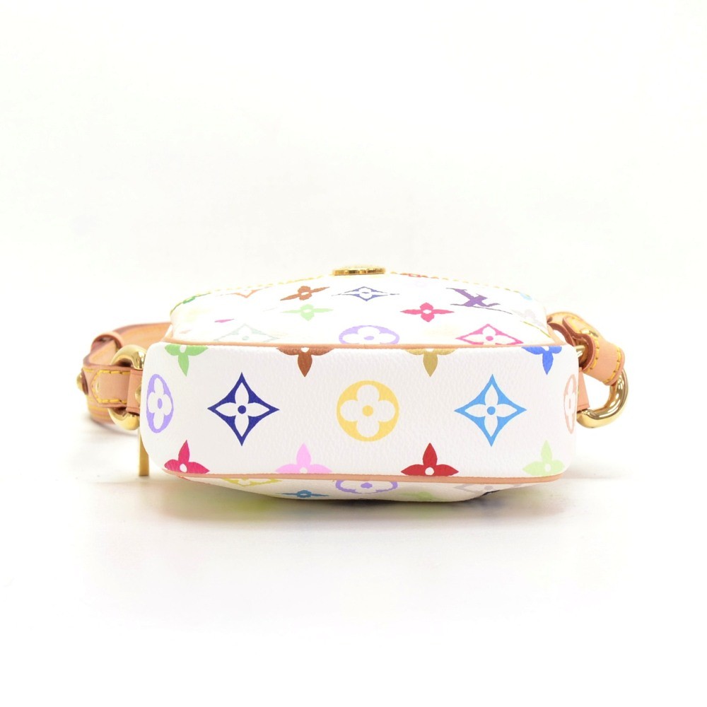 Pre-Owned Louis Vuitton White Multicolor Rift Crossbody Handbag (880 BAM) ❤  liked on Polyvo…