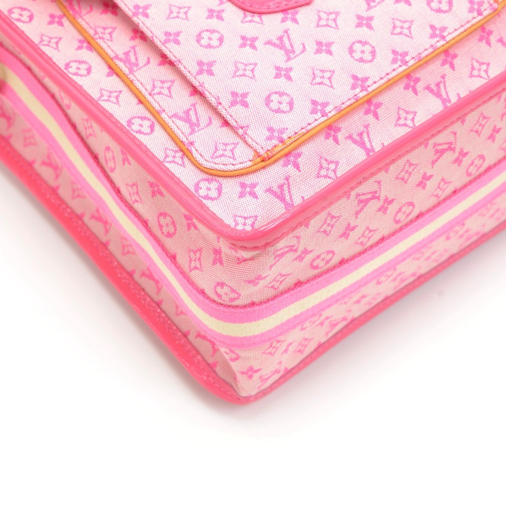Louis Vuitton Pink Monogram Mini Lin Canvas Sac Mary Kate 48H Messenger Bag  - Yoogi's Closet