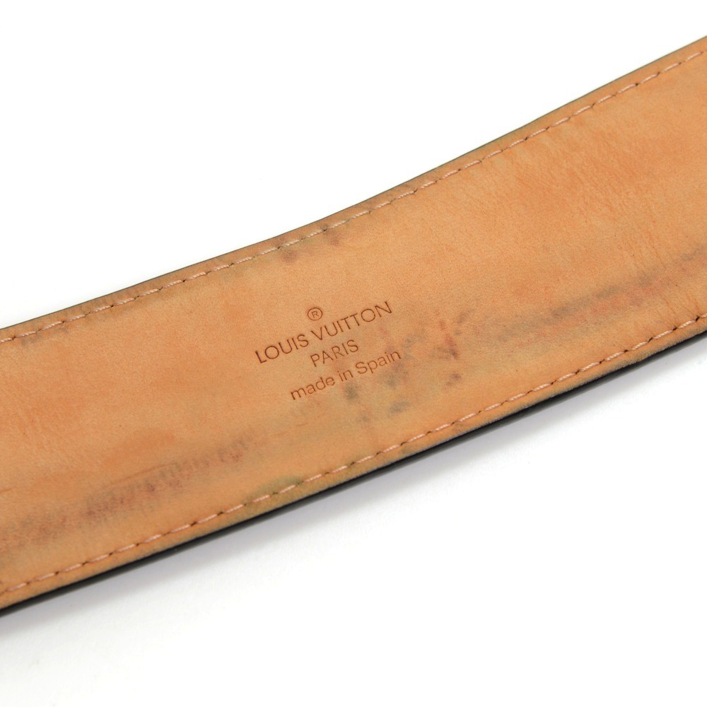 Louis Vuitton, Accessories, Authentic Louis Vuitton Tan Leather Infini  Ceinture Jeans Slim Belt Size 8534