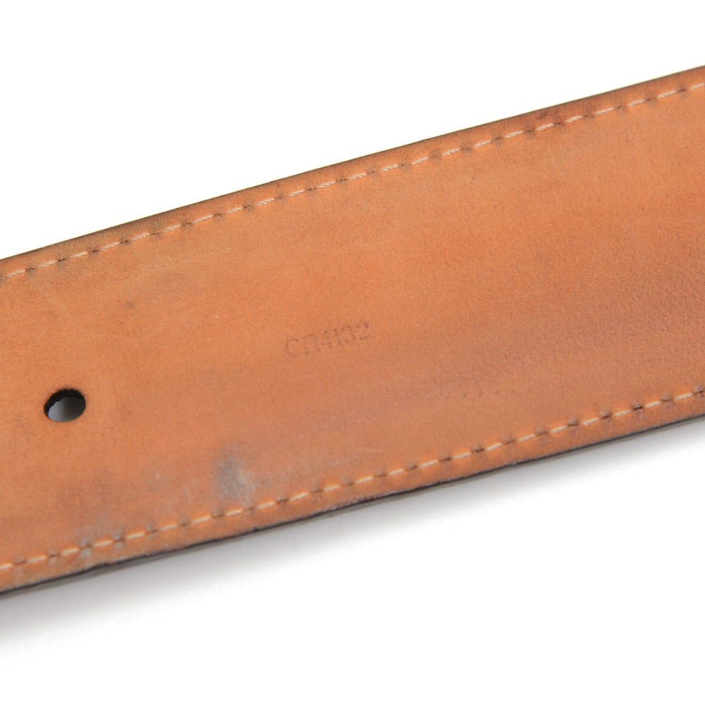 Louis Vuitton Leather Travelling Requisites Belt - Size 34 / 85 (SHF-22260)