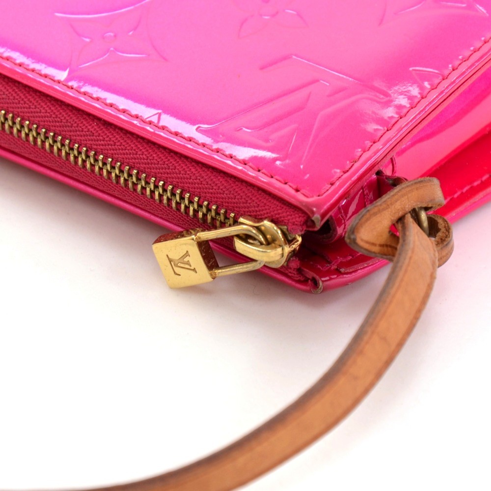Leather handbag Louis Vuitton Pink in Leather - 31232732