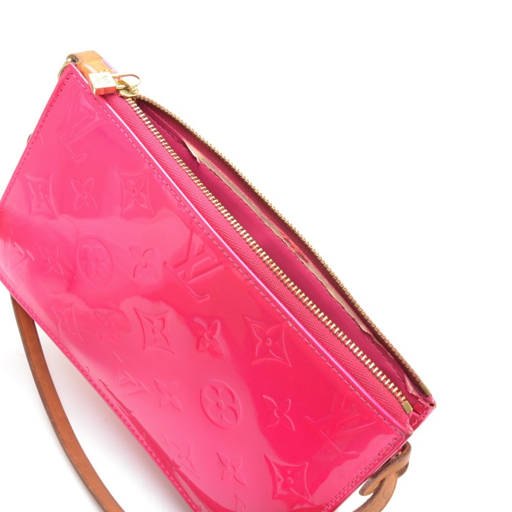 Reade patent leather handbag Louis Vuitton Pink in Patent leather - 24531819
