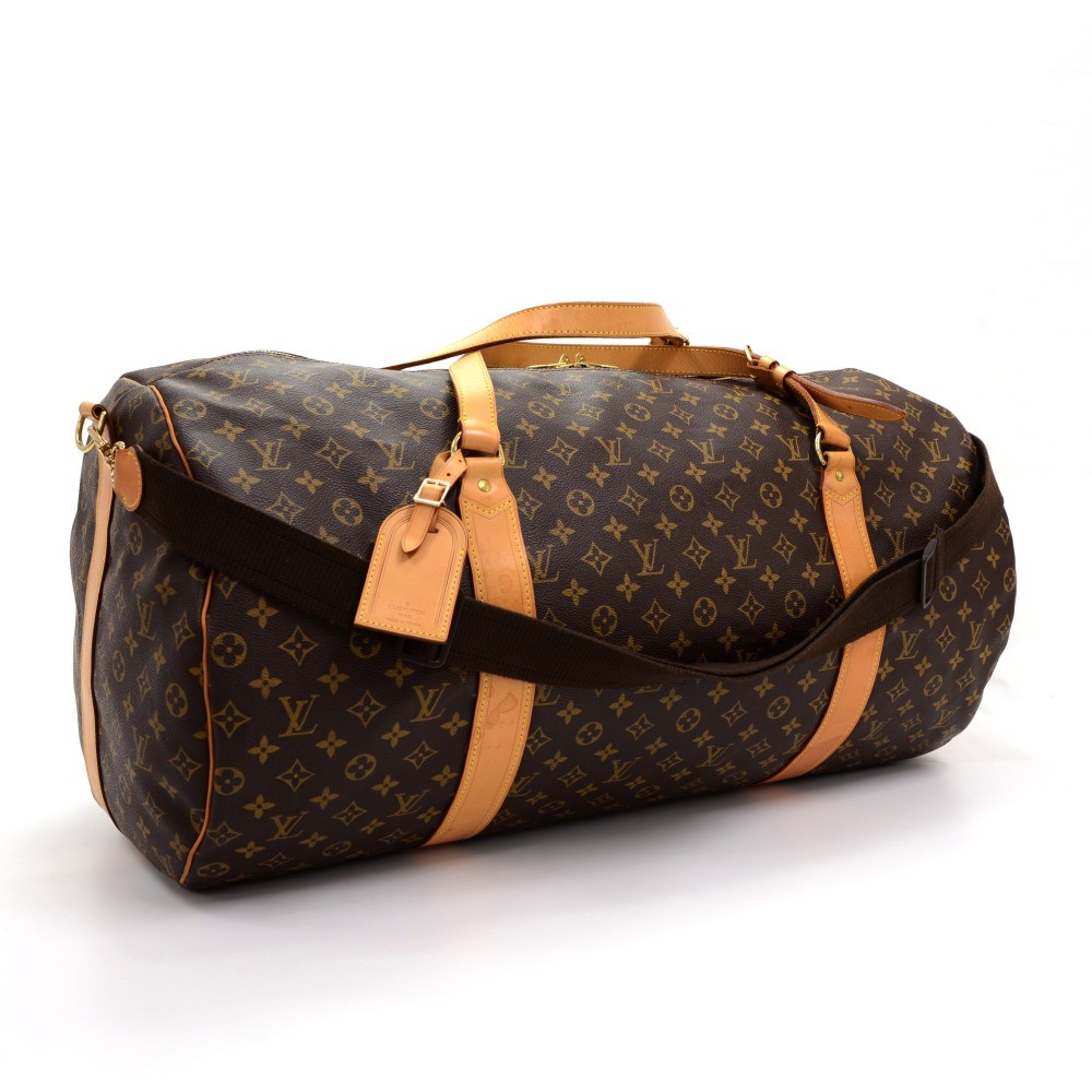 Extra Large Louis Vuitton Monogram Canvas Polochon Travel Bag