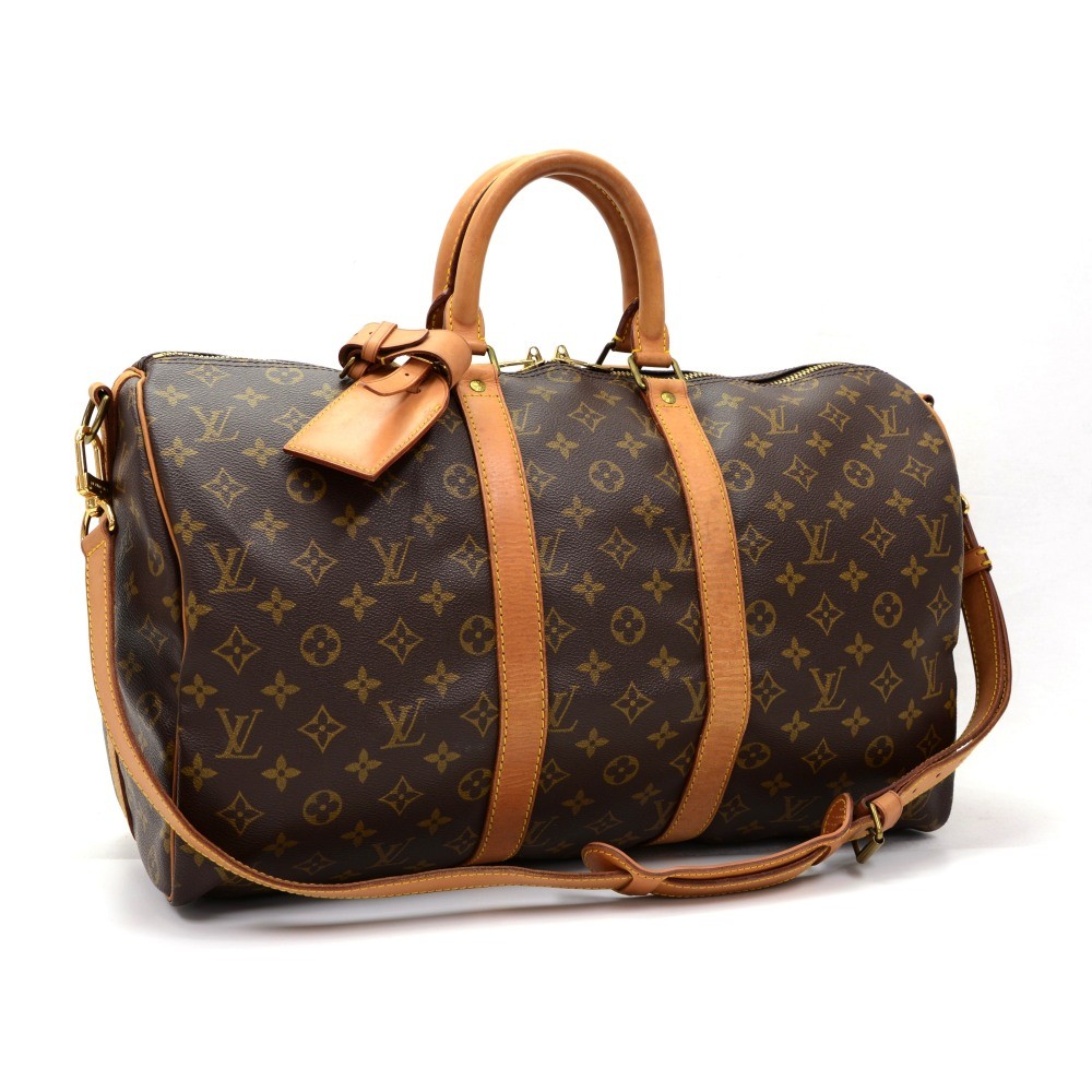 My vintage Louis Vuitton Keepall 45, over 30 years old and still used  daily! : r/Louisvuitton