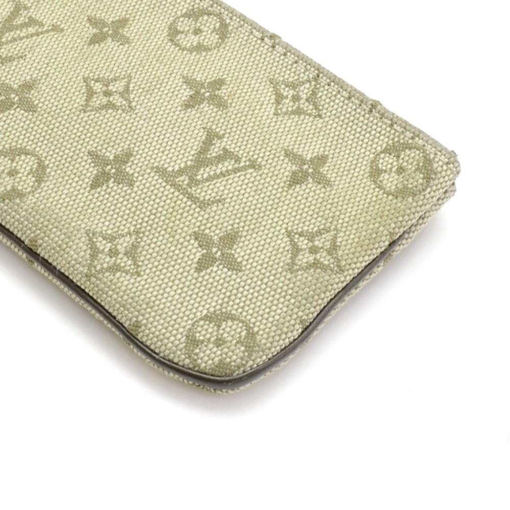 Louis Vuitton Khaki Green Coin Purse Pochette Cles Olive Monogram