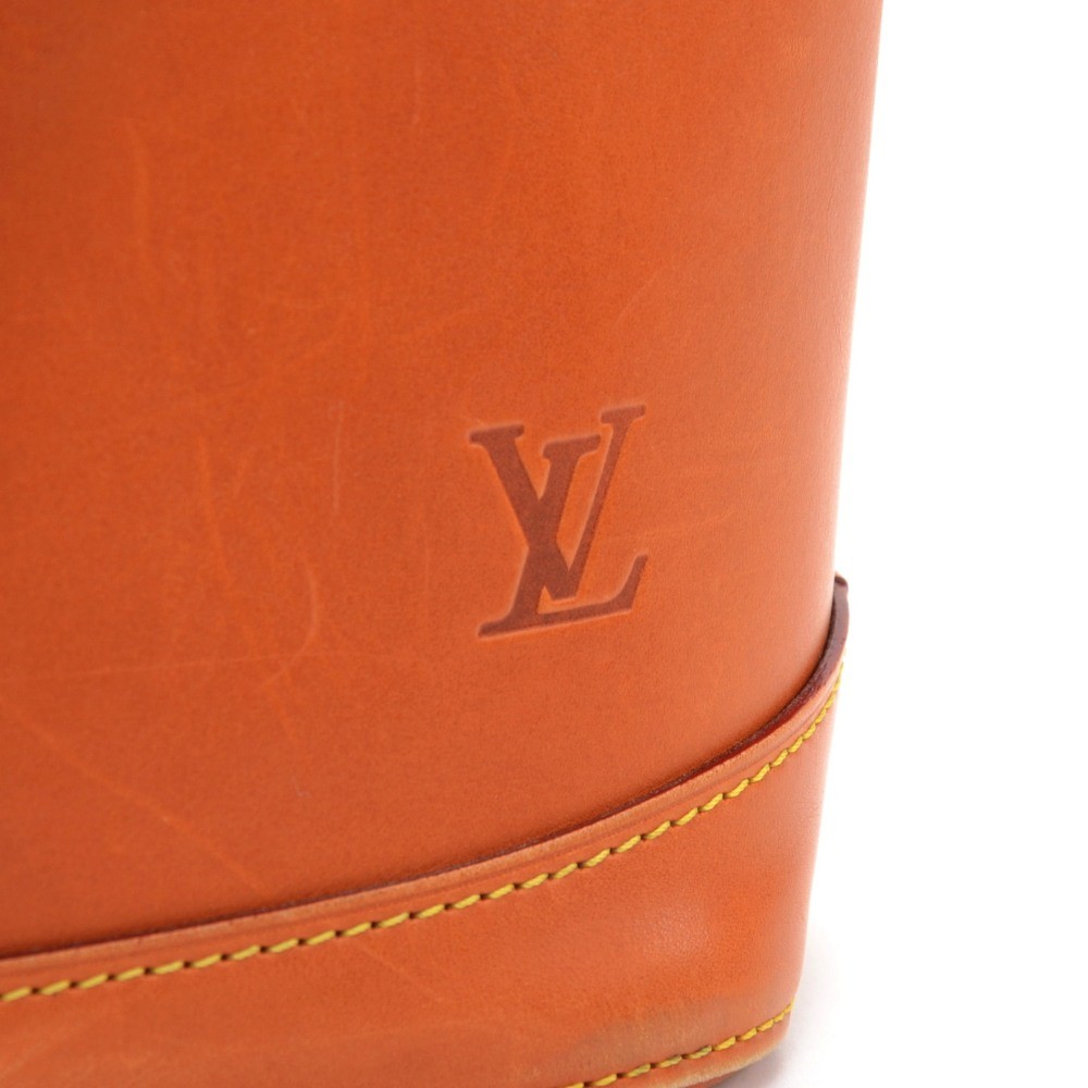 Sold at Auction: Louis Brown, Louis Vuitton Mini Lockit Nomade Bag