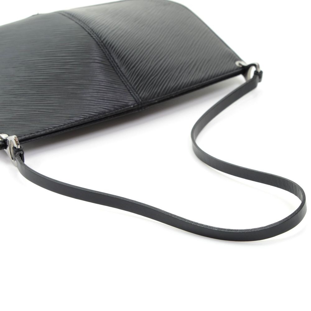 Sold at Auction: Louis Vuitton Black Epi Leather Demi-Lune