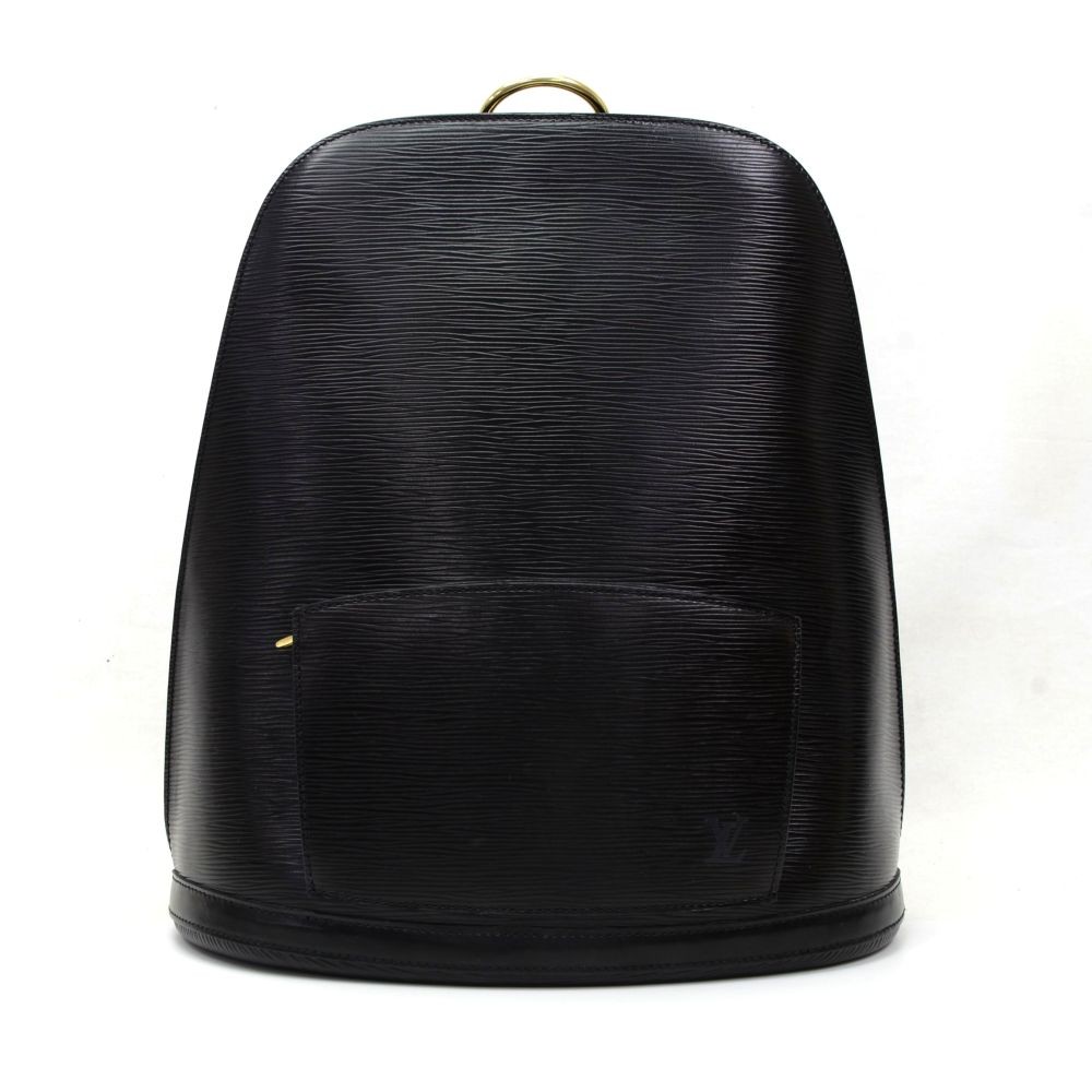 Louis Vuitton Louis Vuitton Gobelins Black Epi Leather Large Backpack