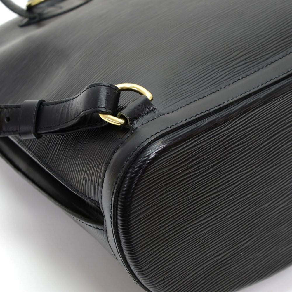 Louis Vuitton Black Epi Leather Gobelins Backpack at Jill's