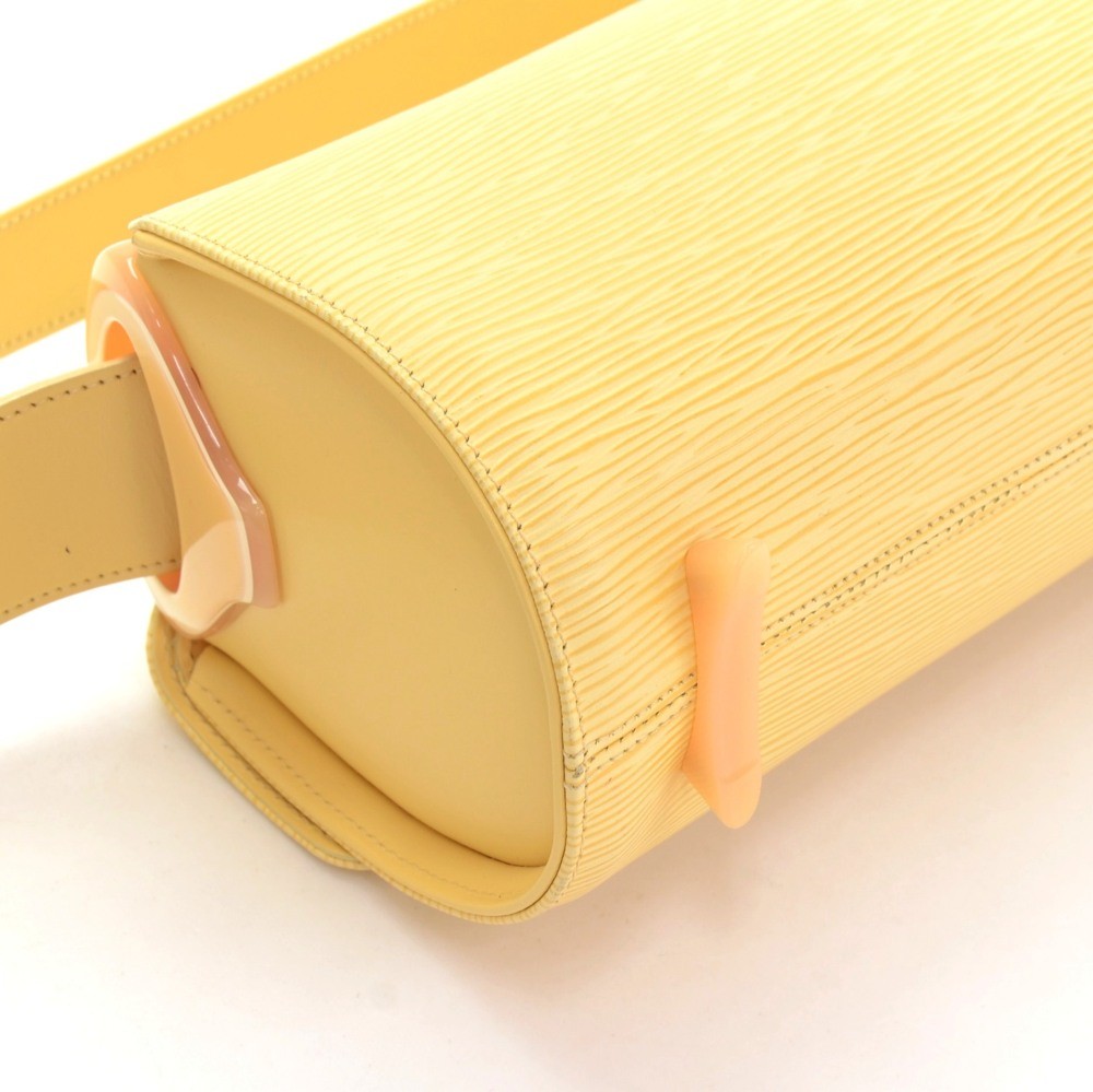 Authentic Louis Vuitton Reverie Butter Yellow Epi Leather Shouder Bag