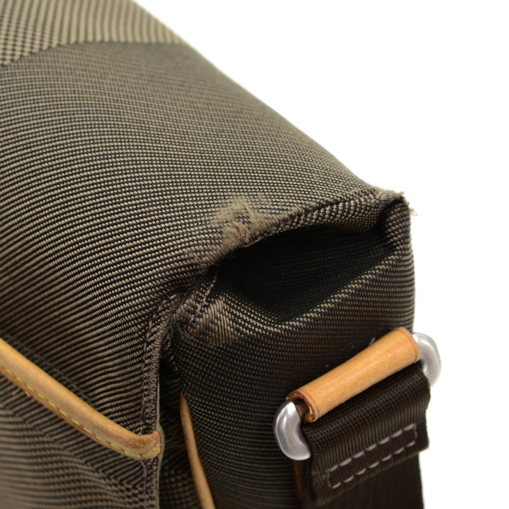 Terre damier geant messenger cloth satchel Louis Vuitton Black in Cloth -  34834834