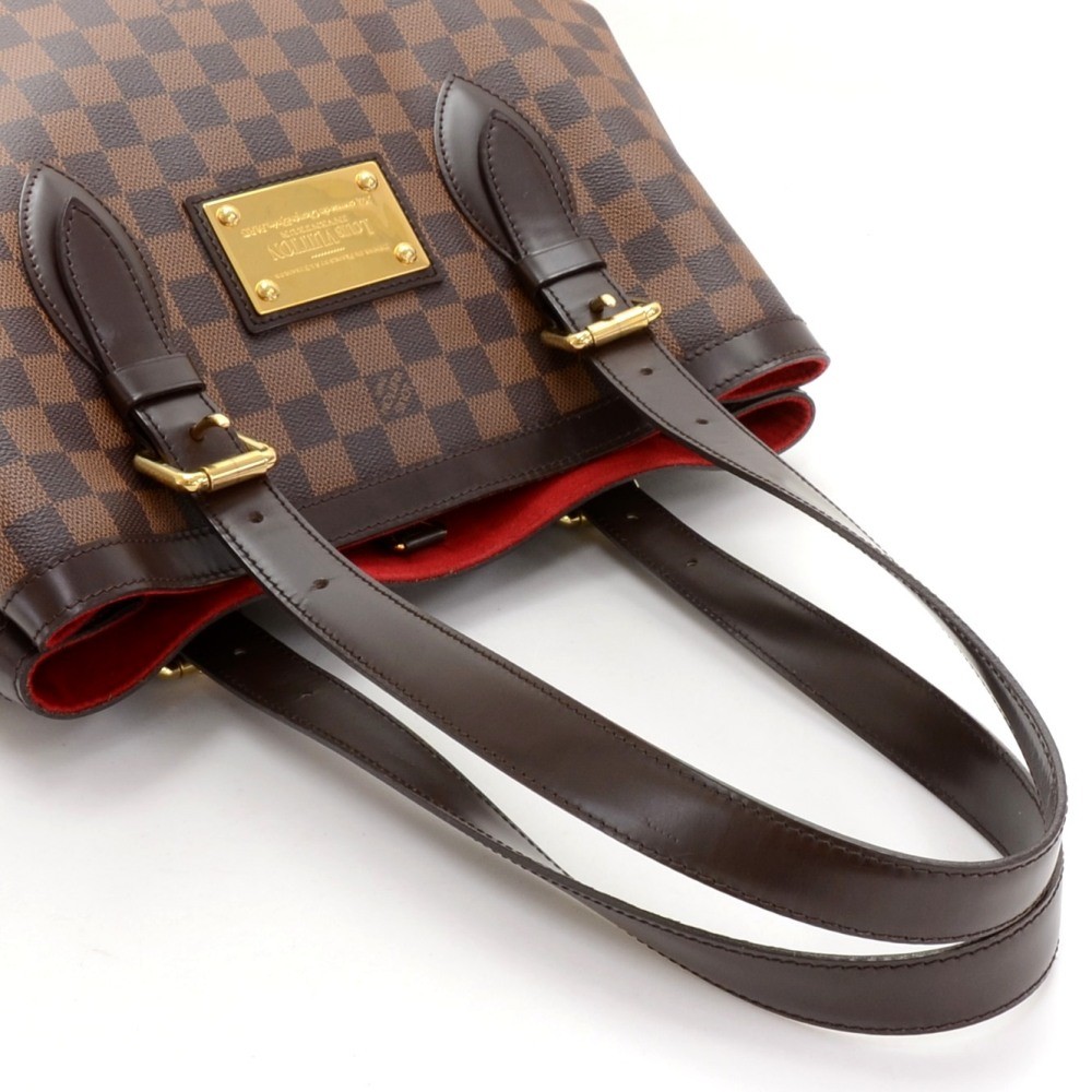 LOUIS VUITTON Damier Ebene Hampstead MM 91750