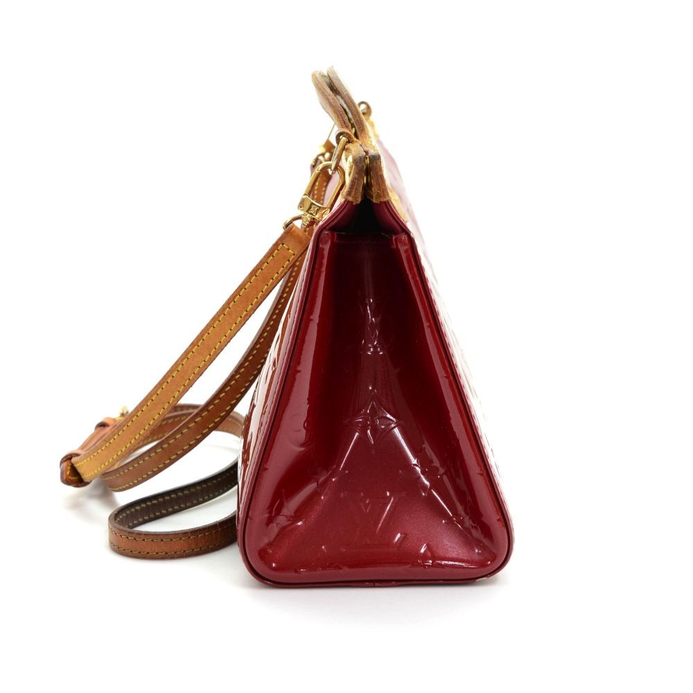 Louis Vuitton Burgundy Patent Leather Bedford Bag ○ Labellov ○ Buy and Sell  Authentic Luxury