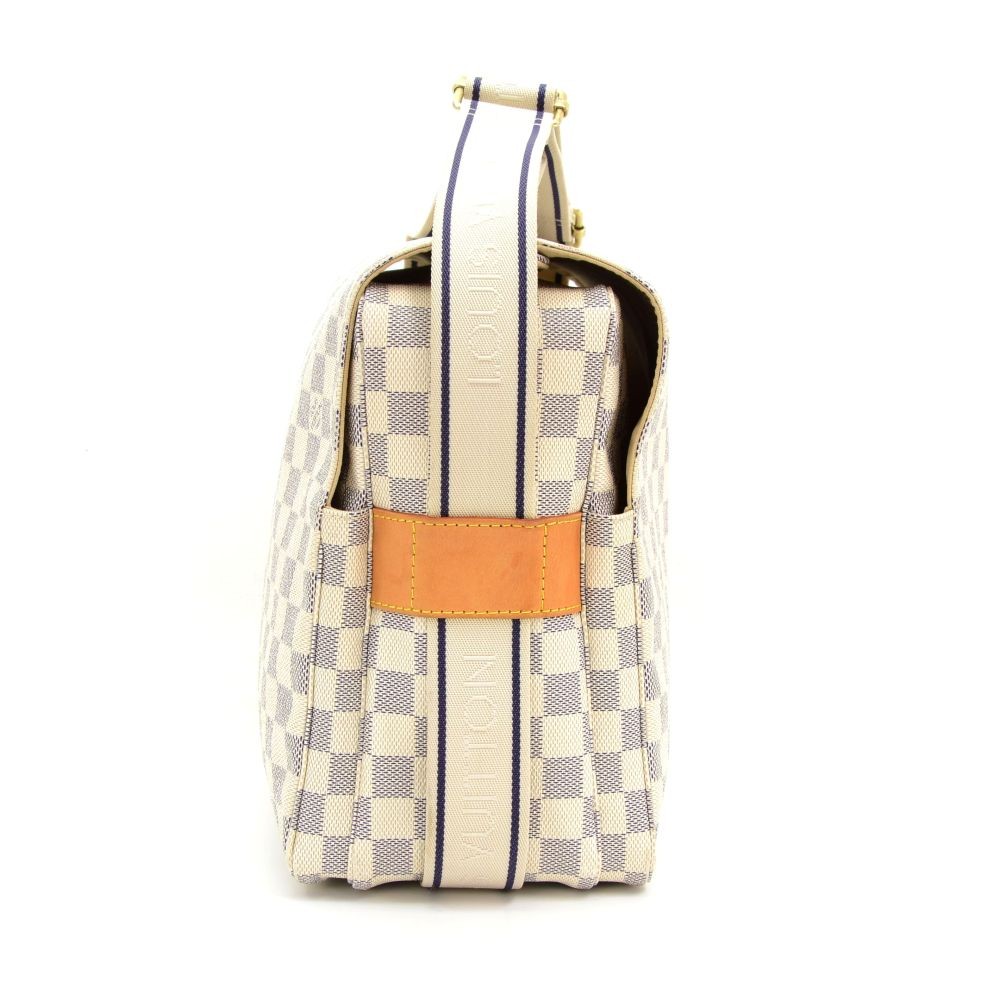 Louis Vuitton Damier Azur Naviglio - White Shoulder Bags, Handbags -  LOU775392