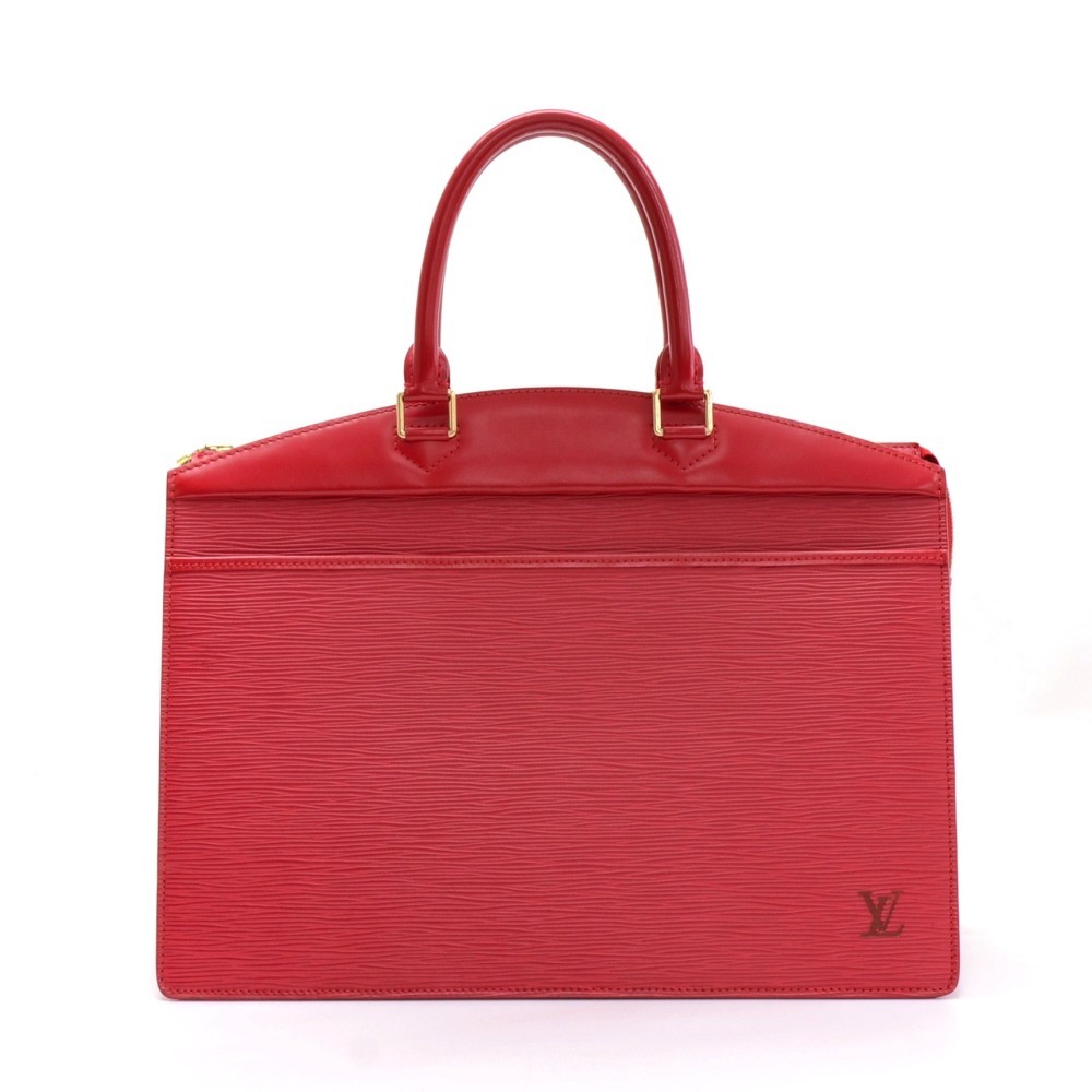 Phenix leather handbag Louis Vuitton Red in Leather - 33975044