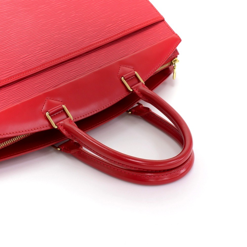 Louis Vuitton - M48187 Red Epi Riviera Handbag - Catawiki