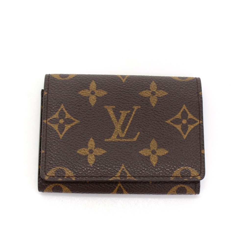 Louis Vuitton Damier Ebene Cartes de Visite Card Wallet