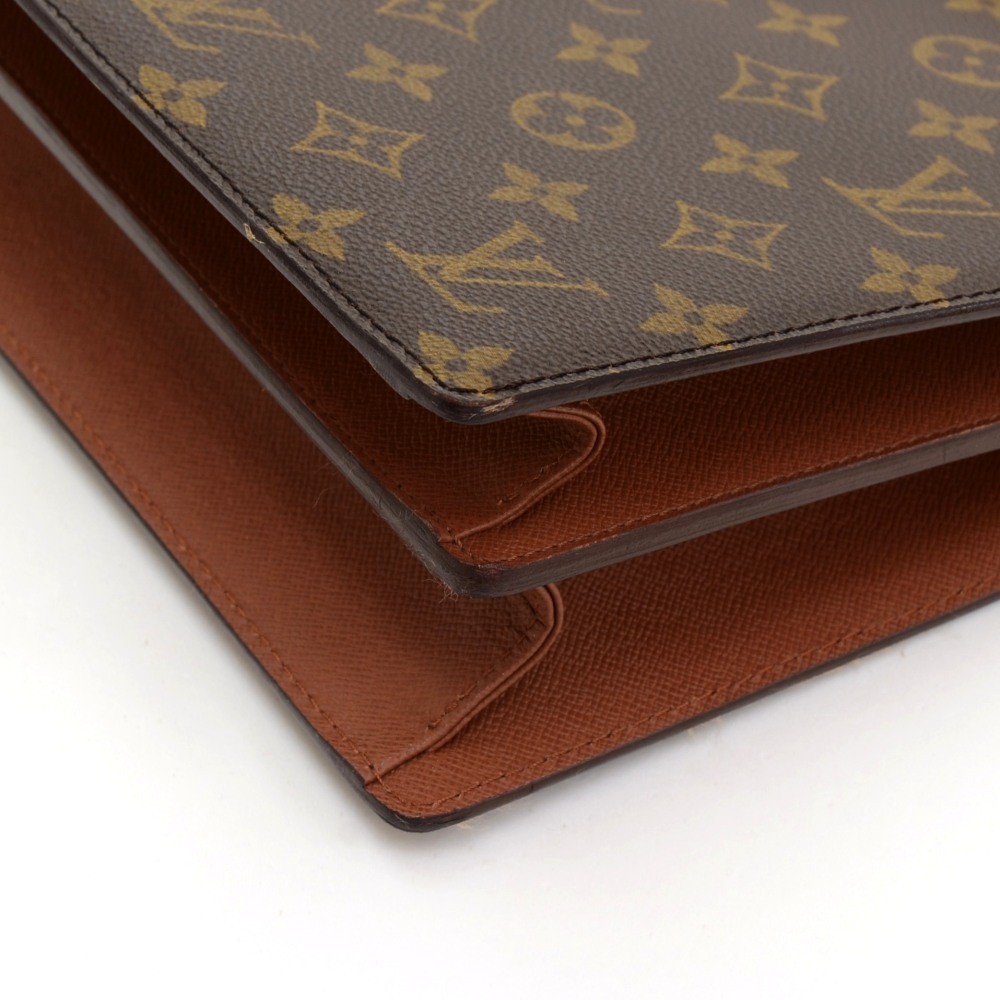 Louis Vuitton Louis Vuitton Courcelles Monogram Canvas Shoulder Bag