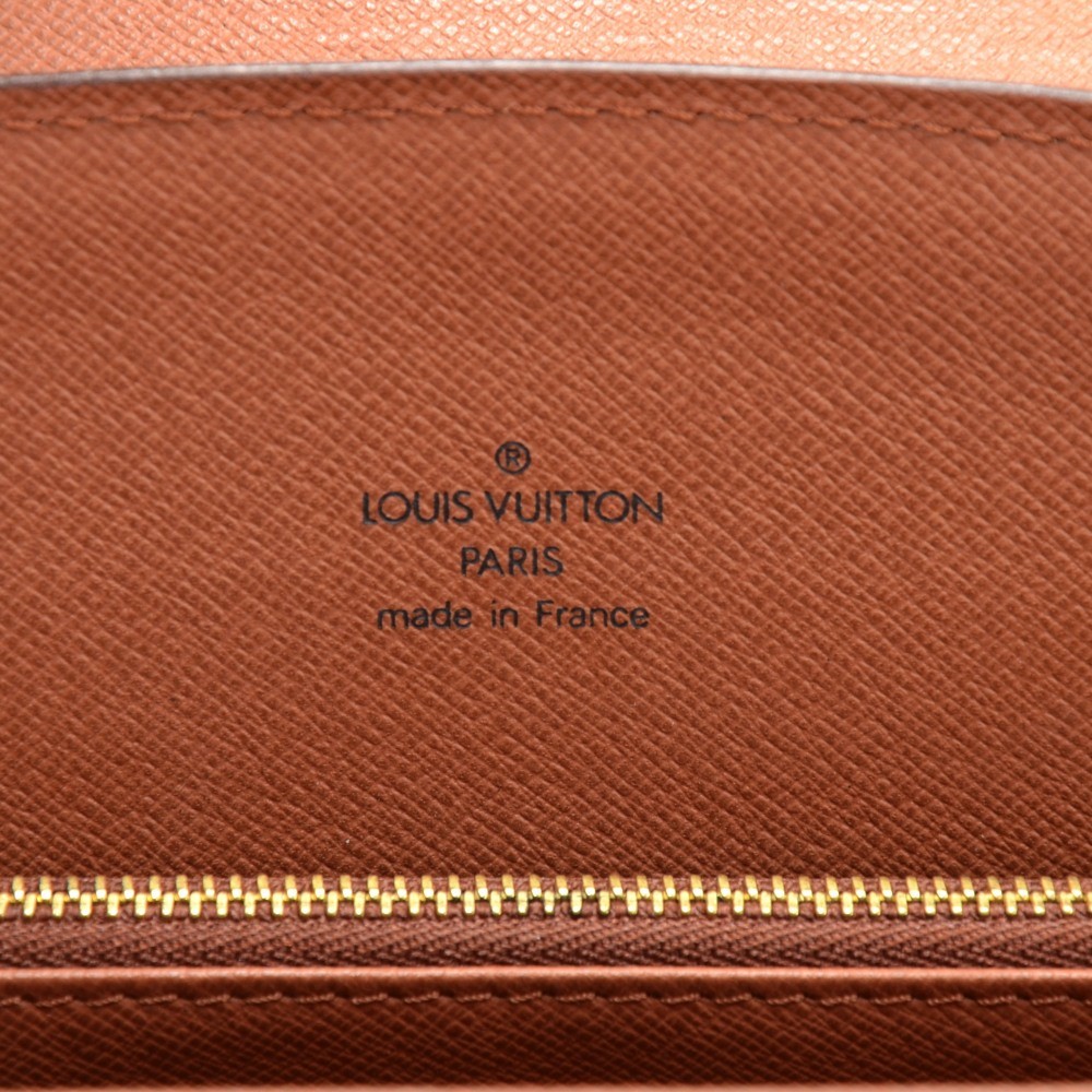 LOUIS VUITTON Monogram Courcelles Shoulder Bag M51375 LV Auth