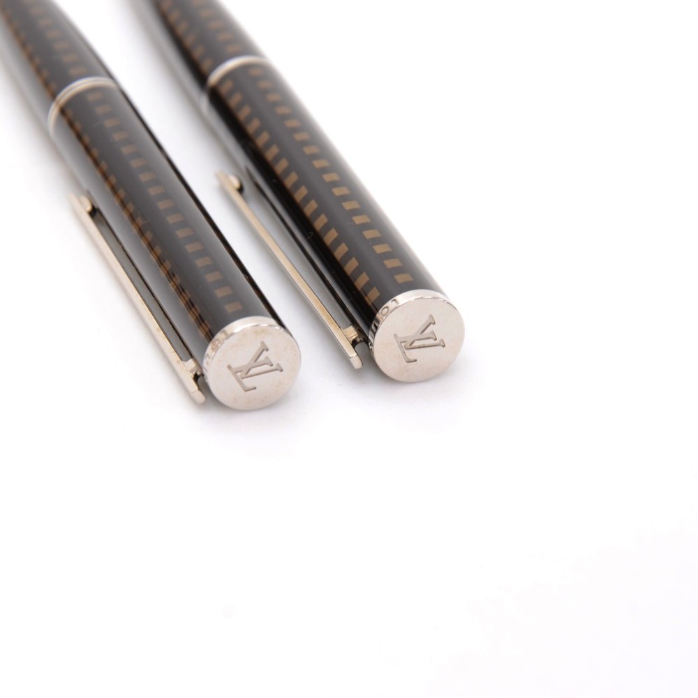 Louis Vuitton Louis Vuitton Damier Jet Point Pen + Pencil Set
