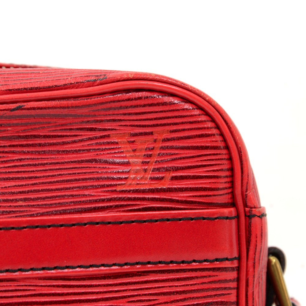 Louis Vuitton Red Epi Leather Trocadero 23 Crossbody Bag 863173