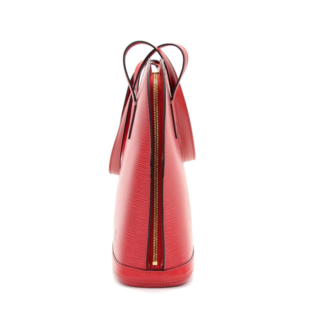 LOUIS VUITTON Lussac Shopper Tote Shoulder Bag Epi Leather Red M52287  65BW856