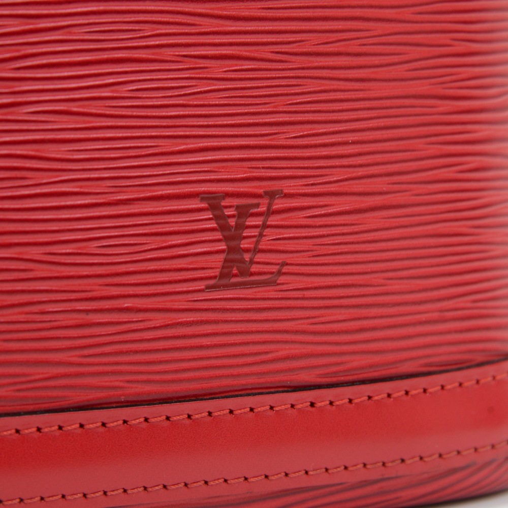 Louis Vuitton Red Epi Leather Lussac Bag ○ Labellov ○ Buy and