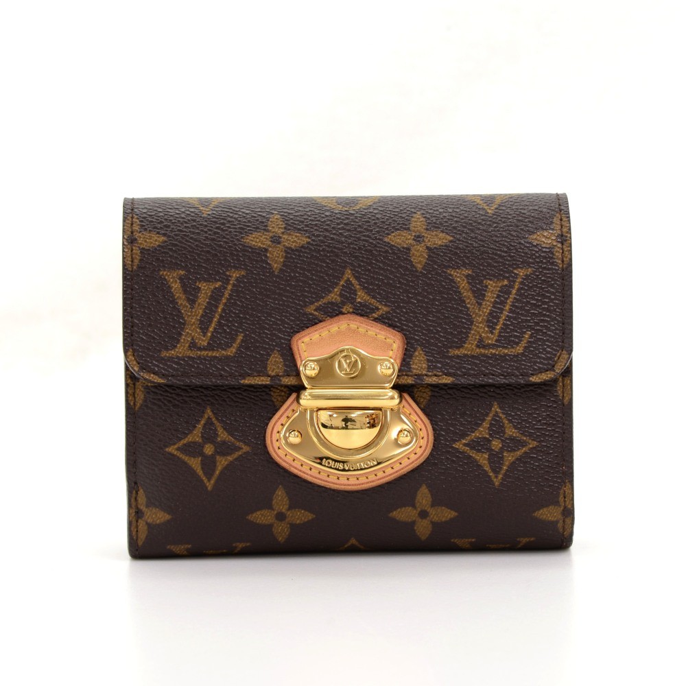 Louis Vuitton Monogram Joey Push Lock Compact Wallet – Fashion Reloved