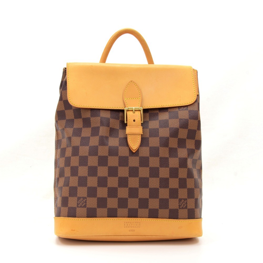 louis vuittons backpack damier